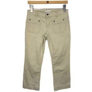 Y2K Tommy Jeans Low Rise Crop Khaki Pants - Women's Size Small